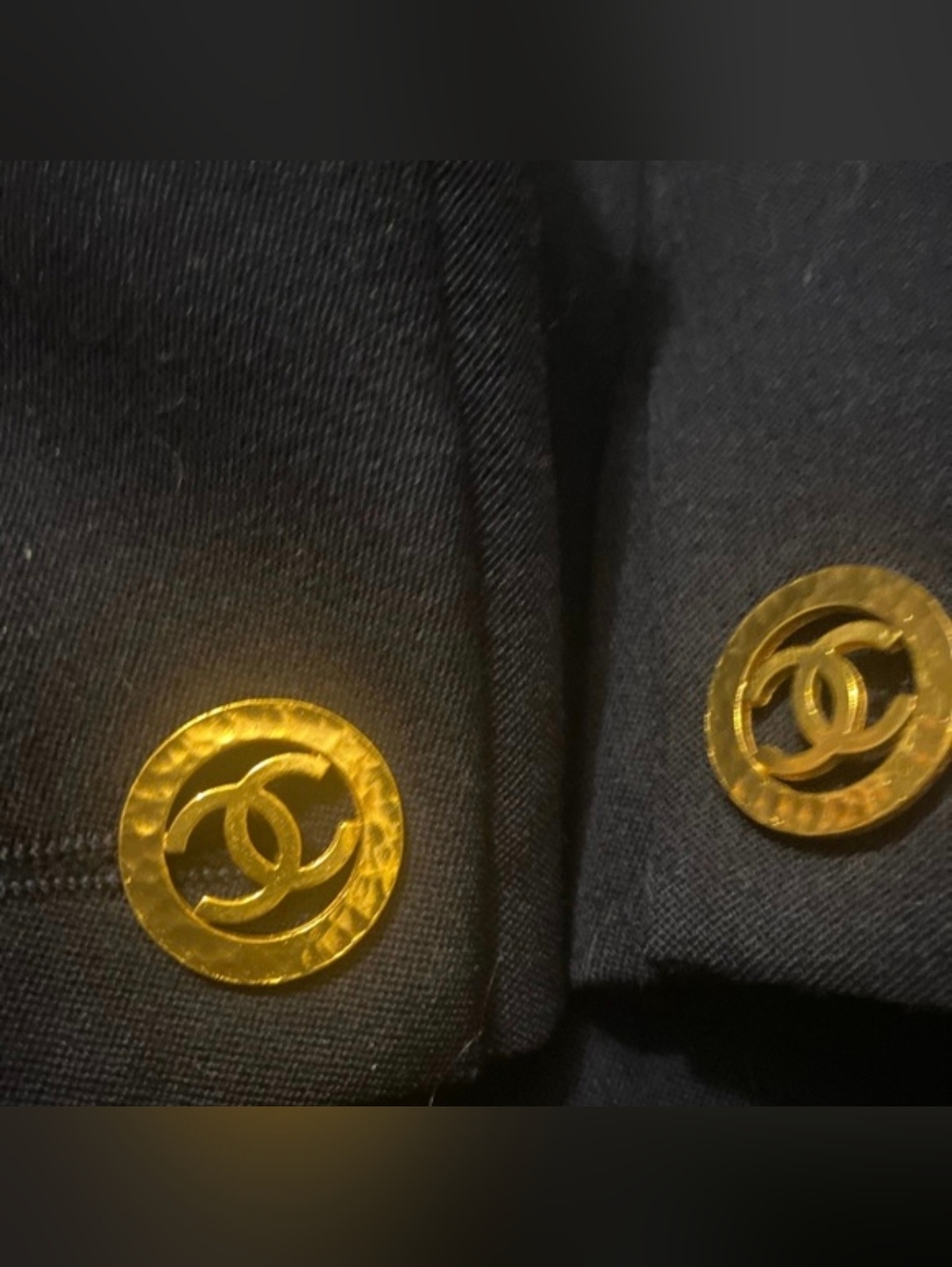 Vintage Chanel Navy Wool Blazer - Picture 5 of 16